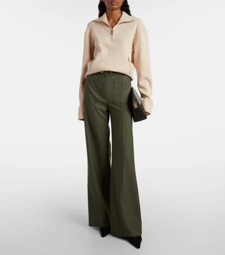 Pullover aus Wolle und Kaschmir - Victoria Beckham - Modalova
