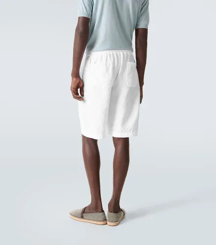 Fedeli Vico linen Bermuda shorts - Fedeli - Modalova