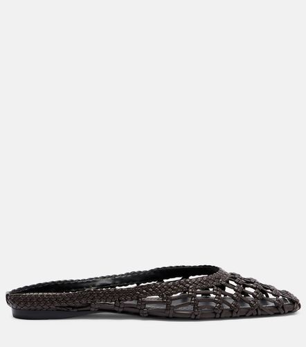 Staud Otto woven leather mules - Staud - Modalova