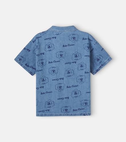 Camisa Pickle The Dog de denim - Bobo Choses - Modalova