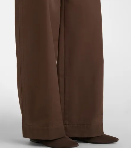 Vince Cotton twill wide-leg pants - Vince - Modalova