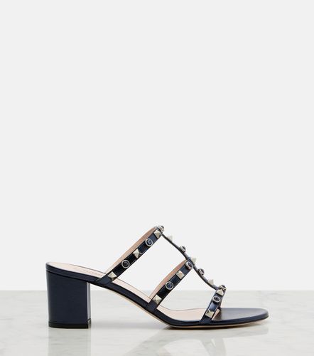 Rockstud leather sandals - Valentino Garavani - Modalova