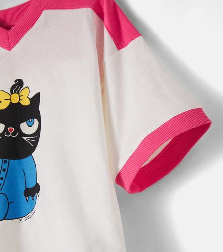 Camiseta Cat de jersey de algodón - Mini Rodini - Modalova