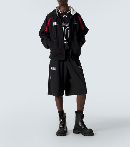 X NBA shorts de algodón con logo - Balenciaga - Modalova