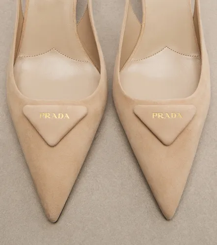 Prada Suede slingback pumps - Prada - Modalova