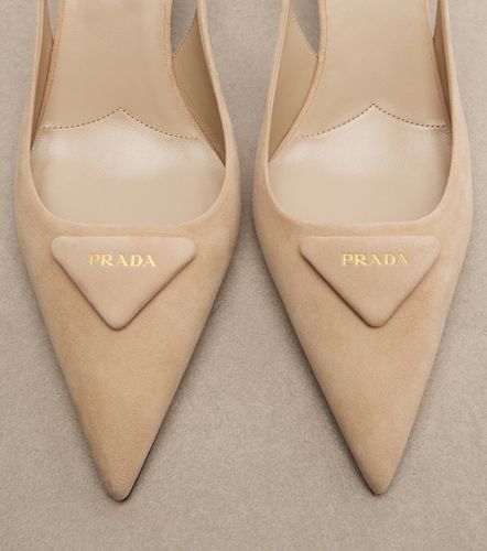 Prada Suede slingback pumps - Prada - Modalova