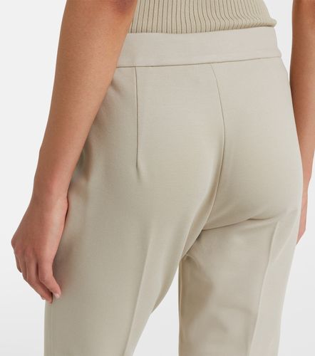 Max Mara Cropped jersey slim pants - Max Mara - Modalova