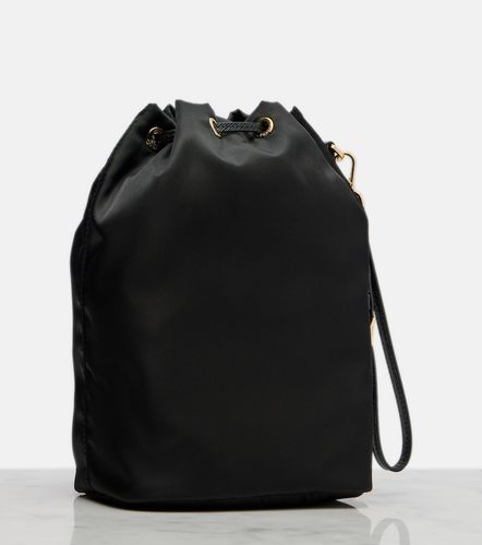 Secchiello in Re-Nylon con pelle - Prada - Modalova