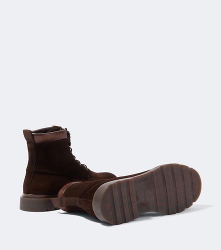 Stivaletti stringati Montero in suede - Magnanni - Modalova
