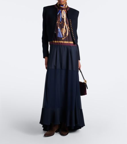 Bedruckte Robe aus Seiden-Twill - Etro - Modalova