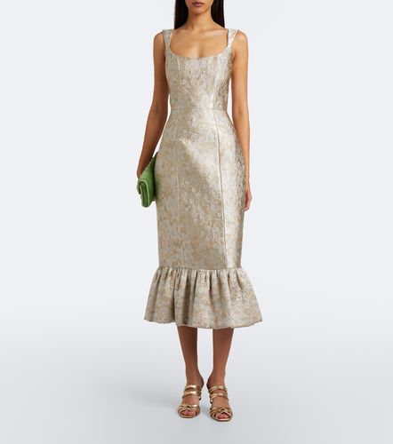 Ruffled jacquard corset dress - Markarian - Modalova
