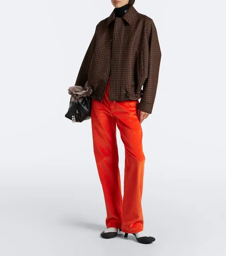 Loewe Checked wool blouson jacket - Loewe - Modalova