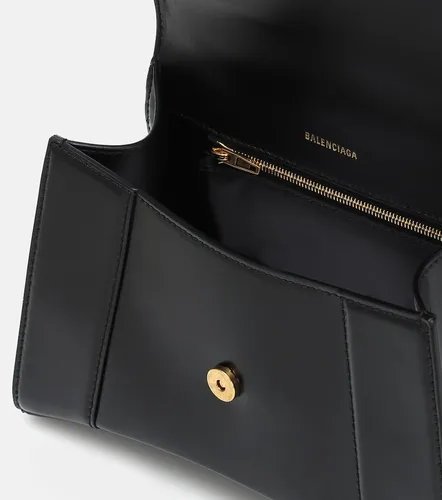 Hourglass Small leather top-handle bag - Balenciaga - Modalova
