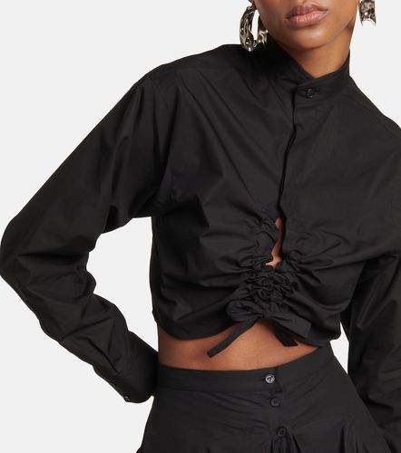 Alaïa Camicia cropped in cotone - Alaia - Modalova