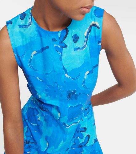 Vestido midi de algodón estampado - Marni - Modalova