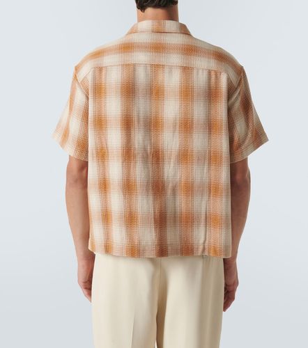 Frame Camisa de algodón a cuadros - Frame - Modalova