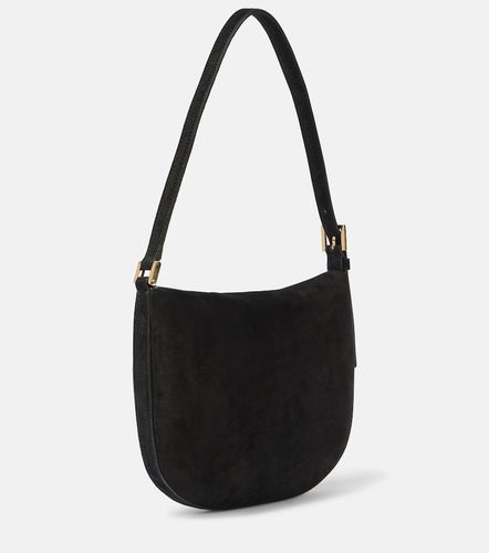 Borsa a spalla Tondo Small in suede - Savette - Modalova