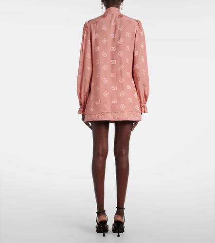 Dolce&Gabbana DG silk satin blouse - Dolce&Gabbana - Modalova
