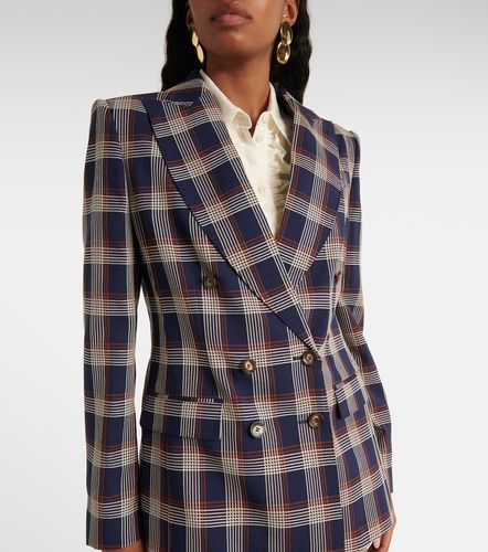 Etro Blazer in lana a quadri - Etro - Modalova
