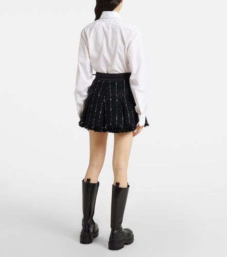 Sacai Shorts de tweed a rayas - Sacai - Modalova