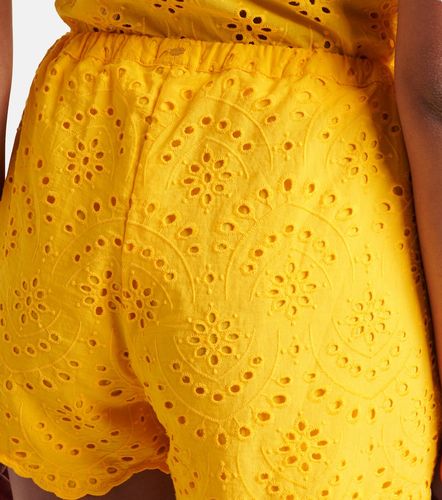 Shorts de algodón con bordado inglés - Poupette St Barth - Modalova