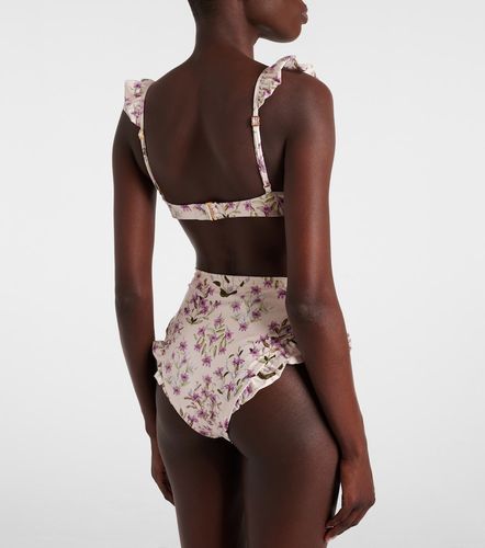 Kiwi printed bikini top - Agua by Agua Bendita - Modalova