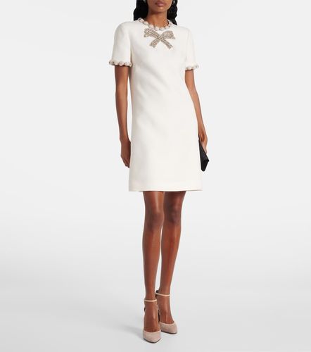Miniabito in lana e seta con decorazioni - Valentino Garavani - Modalova
