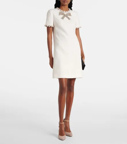 Verziertes Minikleid aus Wolle und Seide - Valentino Garavani - Modalova