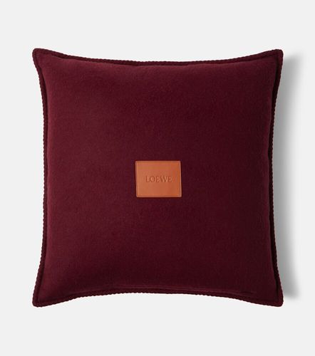 Cojín de lana y cachemir con anagrama - Loewe - Modalova