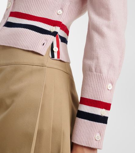 Cárdigan de cachemir cropped - Thom Browne - Modalova