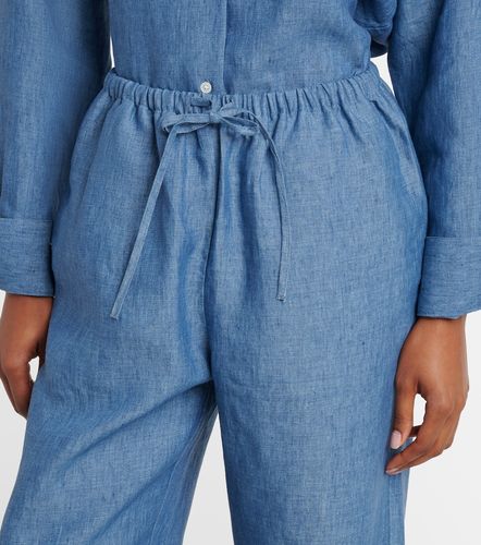 Róhe Pantaloni in lino a gamba larga - Rohe - Modalova