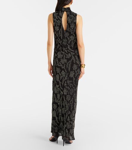 Sylven beaded georgette maxi dress - Veronica Beard - Modalova