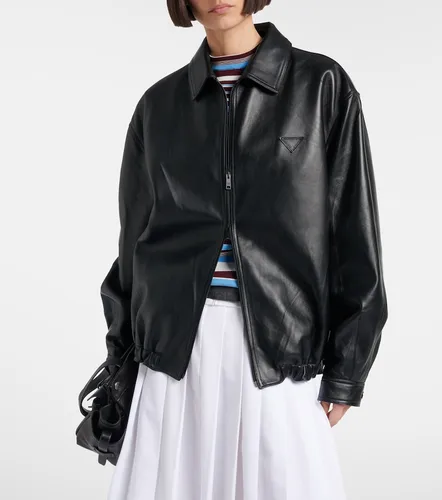 Prada Leather blouson jacket - Prada - Modalova