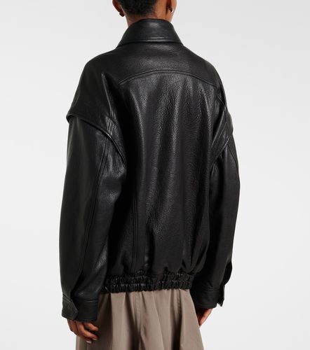 Nour Hammour Micah leather jacket - Nour Hammour - Modalova