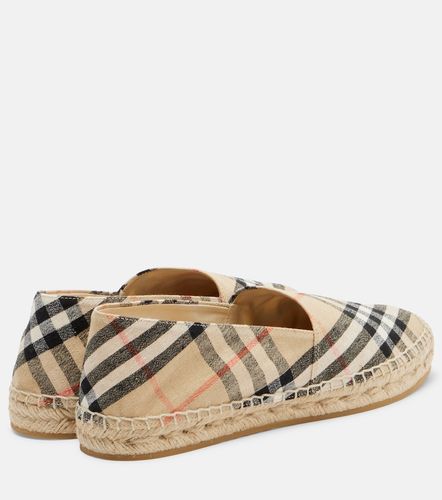 Burberry Burberry Check espadrilles - Burberry - Modalova