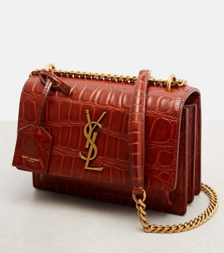 Borsa a tracolla Sunset Small in pelle - Saint Laurent - Modalova