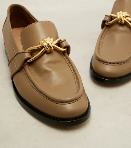 Astaire Knot leather loafers - Bottega Veneta - Modalova
