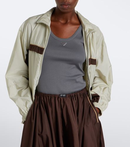 Prada Top in cotone a coste - Prada - Modalova