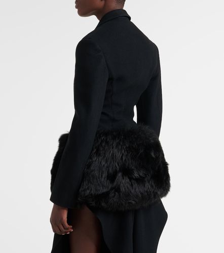 Alaia Double-breasted wool blazer - Alaia - Modalova