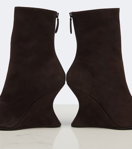 Aquazzura Amore suede ankle boots - Aquazzura - Modalova