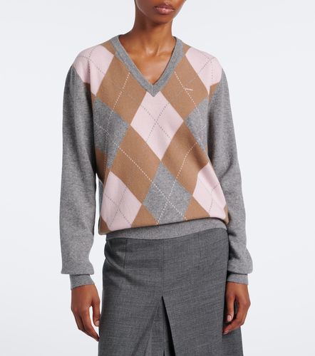 Prada Pullover in cashmere a rombi - Prada - Modalova