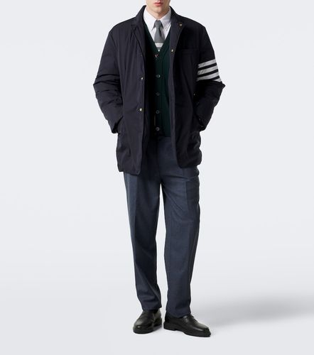 Bar virgin wool cardigan - Thom Browne - Modalova