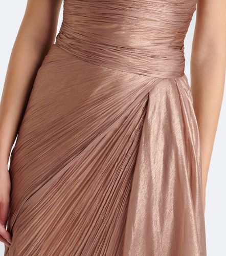 Vestido bustier plisado Heidi de seda - Maria Lucia Hohan - Modalova