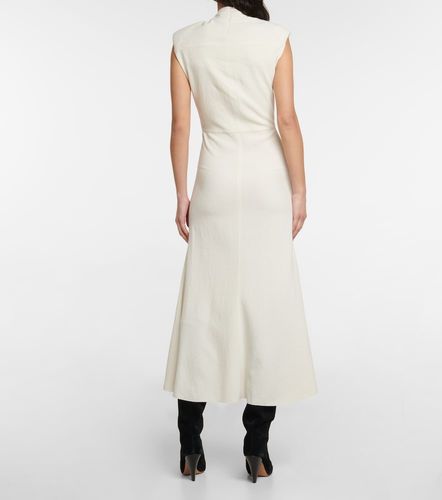Vestido midi Rabea de crepé - Isabel Marant - Modalova
