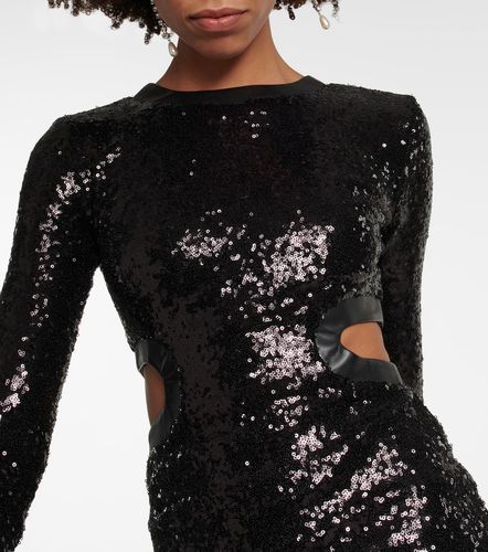 Dolce sequined nylon minidress - Staud - Modalova