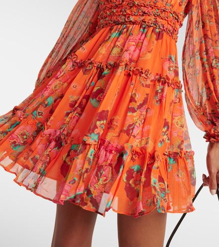 Lya floral silk minidress - Ulla Johnson - Modalova