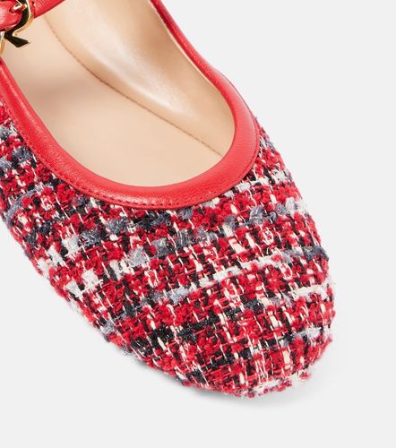 Bailarinas Mary Jane Carla de bouclé - Gianvito Rossi - Modalova