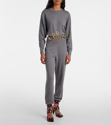 Chloé Sweatpants aus Wolle - Chloe - Modalova