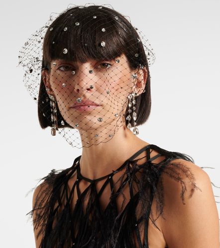 Stella embellished fishnet headband - Jennifer Behr - Modalova