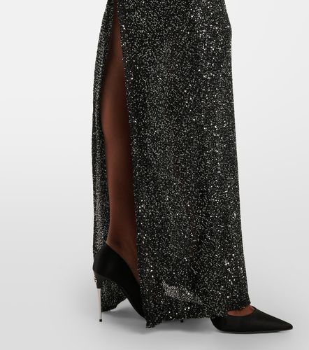 Robe aus Strick mit Pailletten - Alessandra Rich - Modalova
